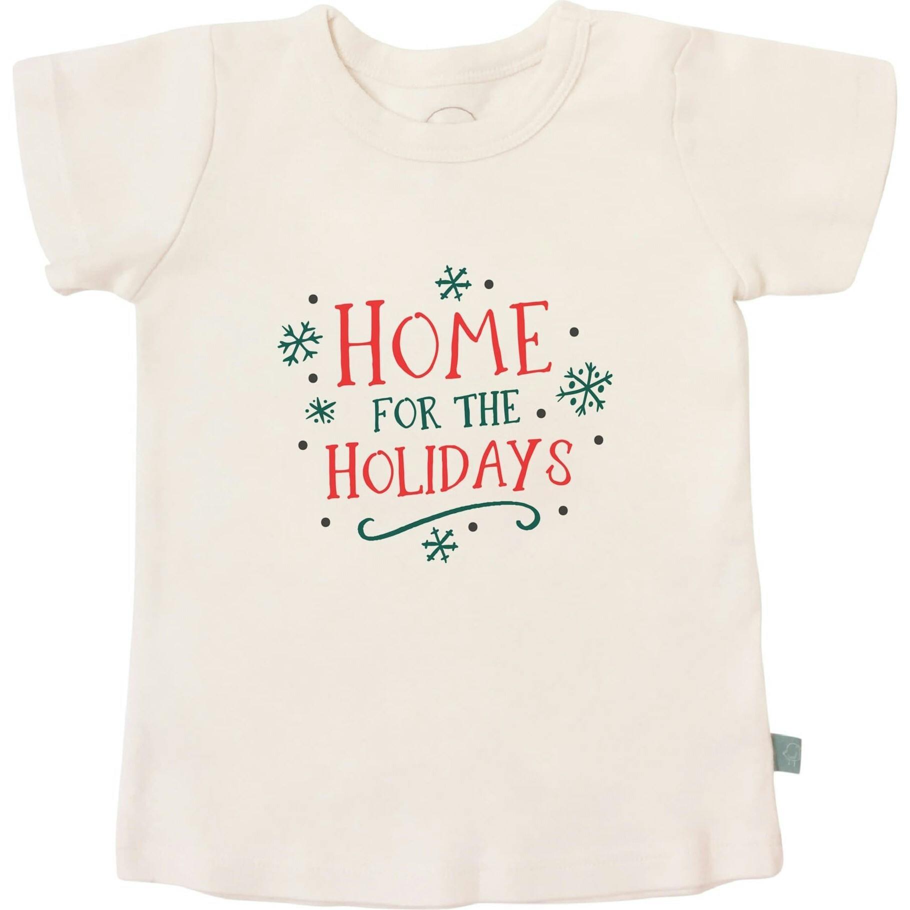 graphic tee | home for the holidays
