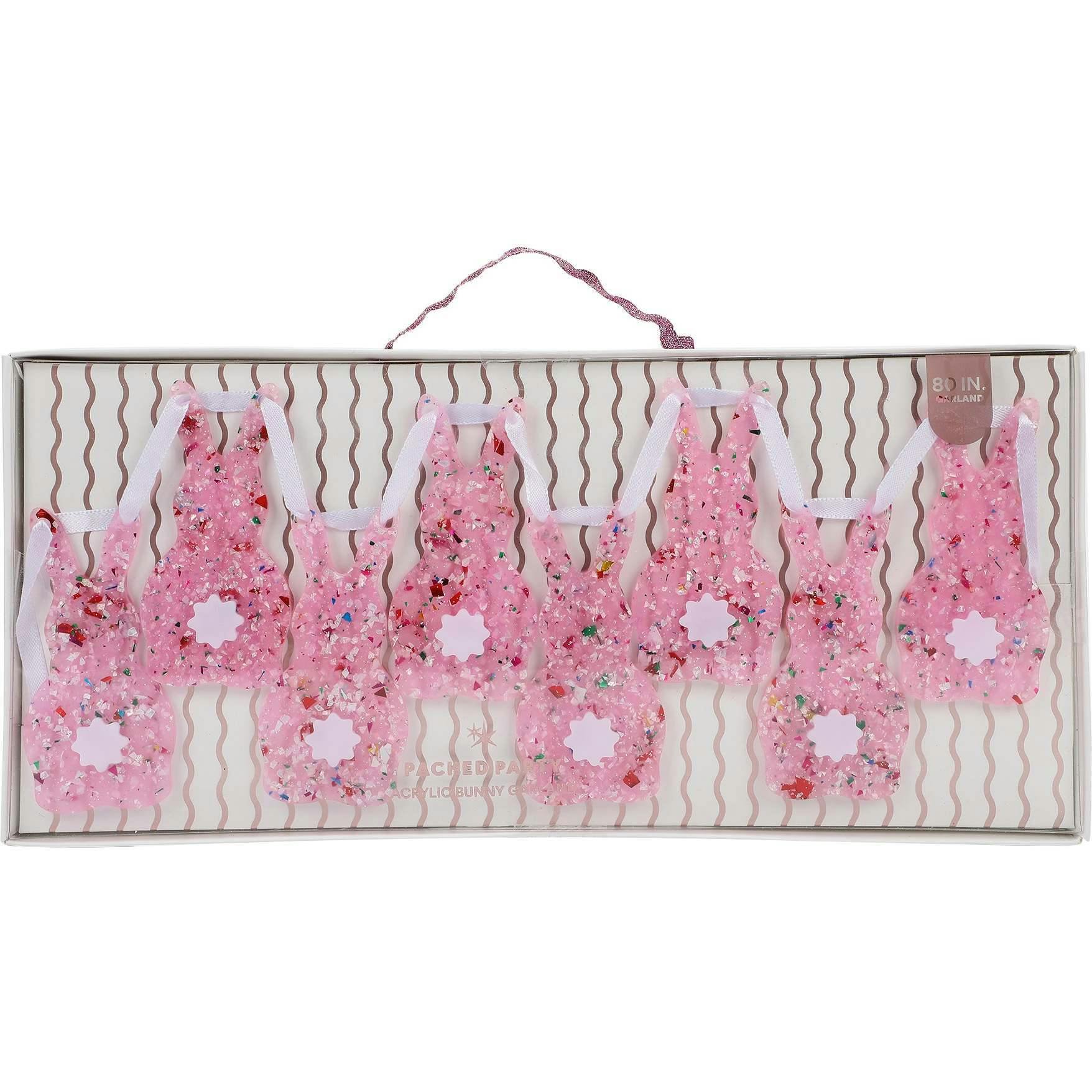 Confetti Bunny Acrylic Garland