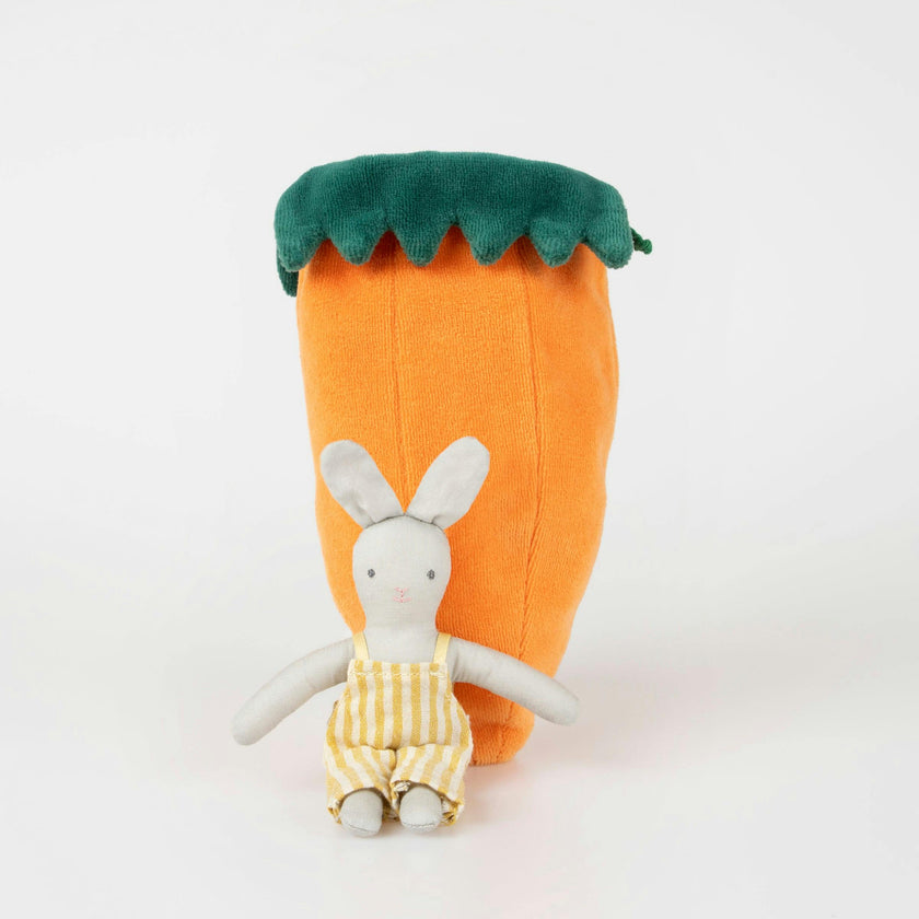 Carrot Bunny Mini Doll