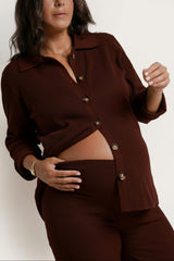 Georgina Over-Bump Maternity Knit Pants