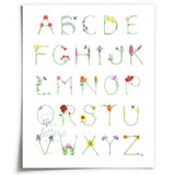 Flower Alphabet