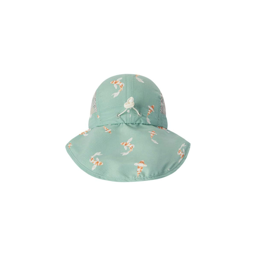 Swimming Koi Sun Safety Play Hat