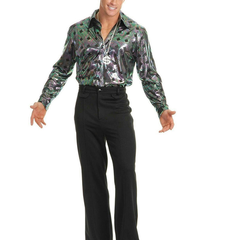 Black Disco Pants Adult