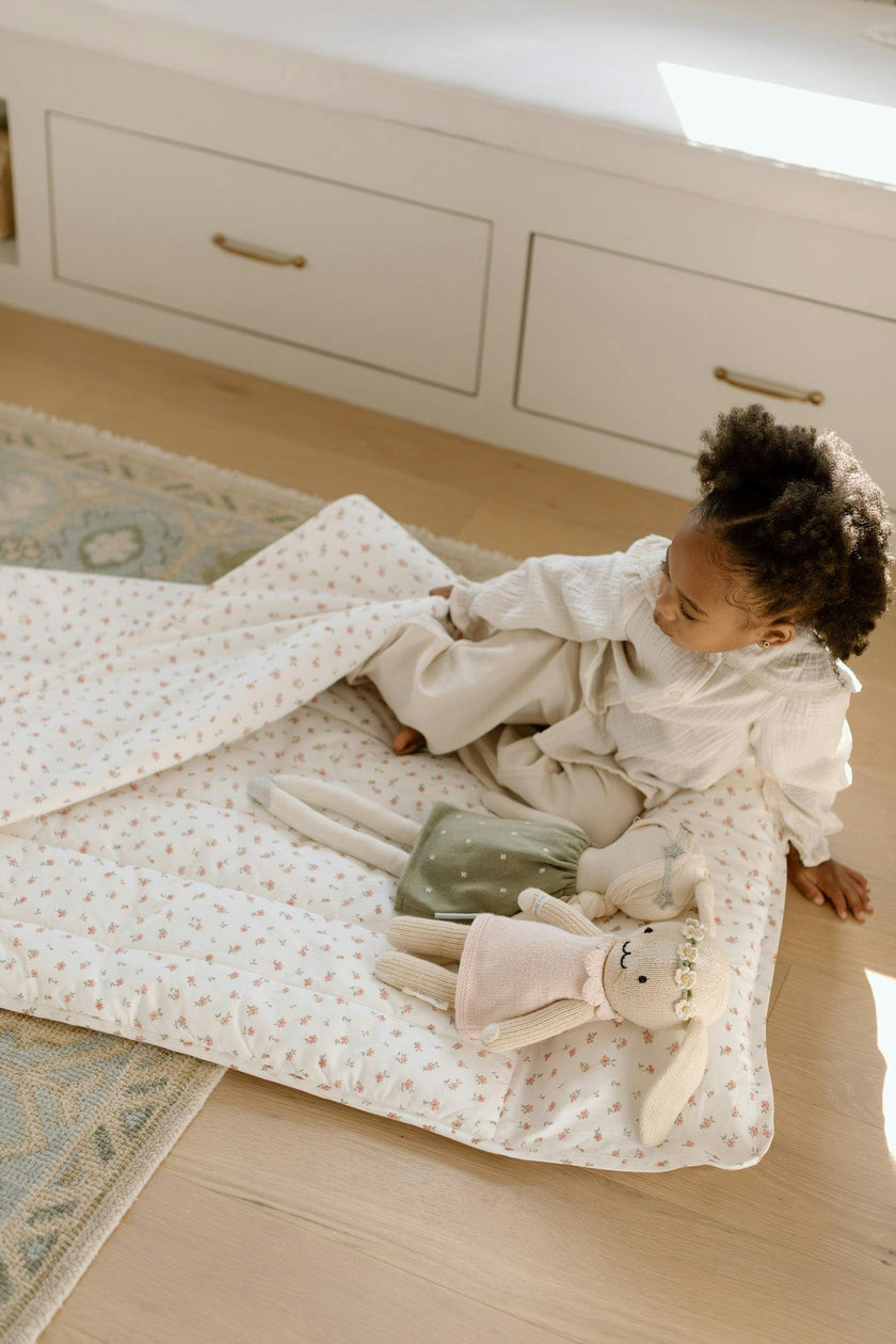 Organic Toddler Nap Roll-N-Rest Mat Set