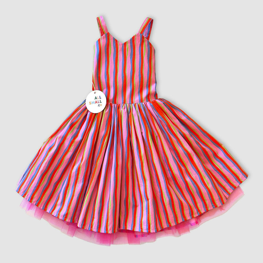 Twirl Dress Rainbow
