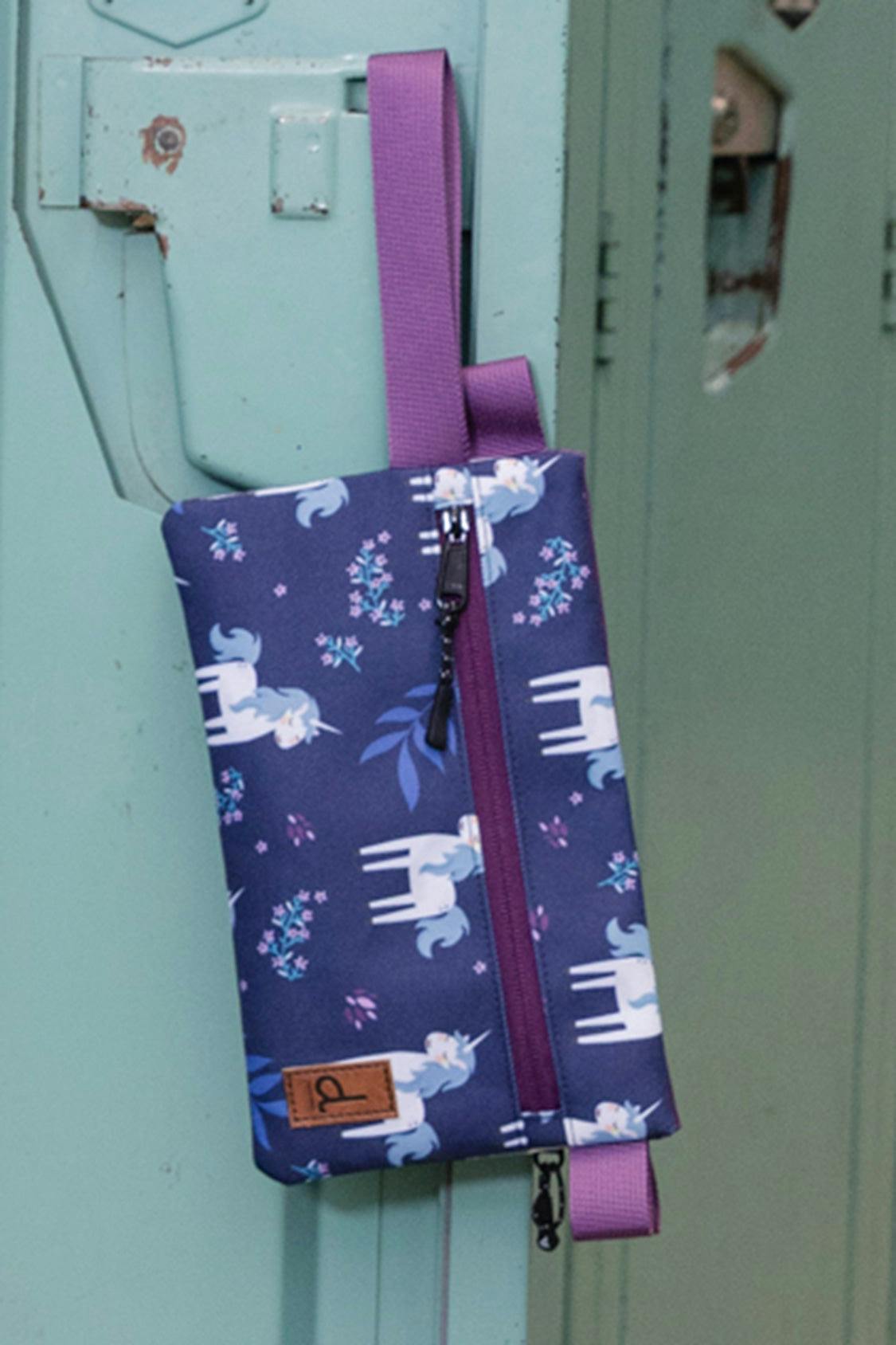 Little Girl Unicorn Compact Functional Charming Pencil Case