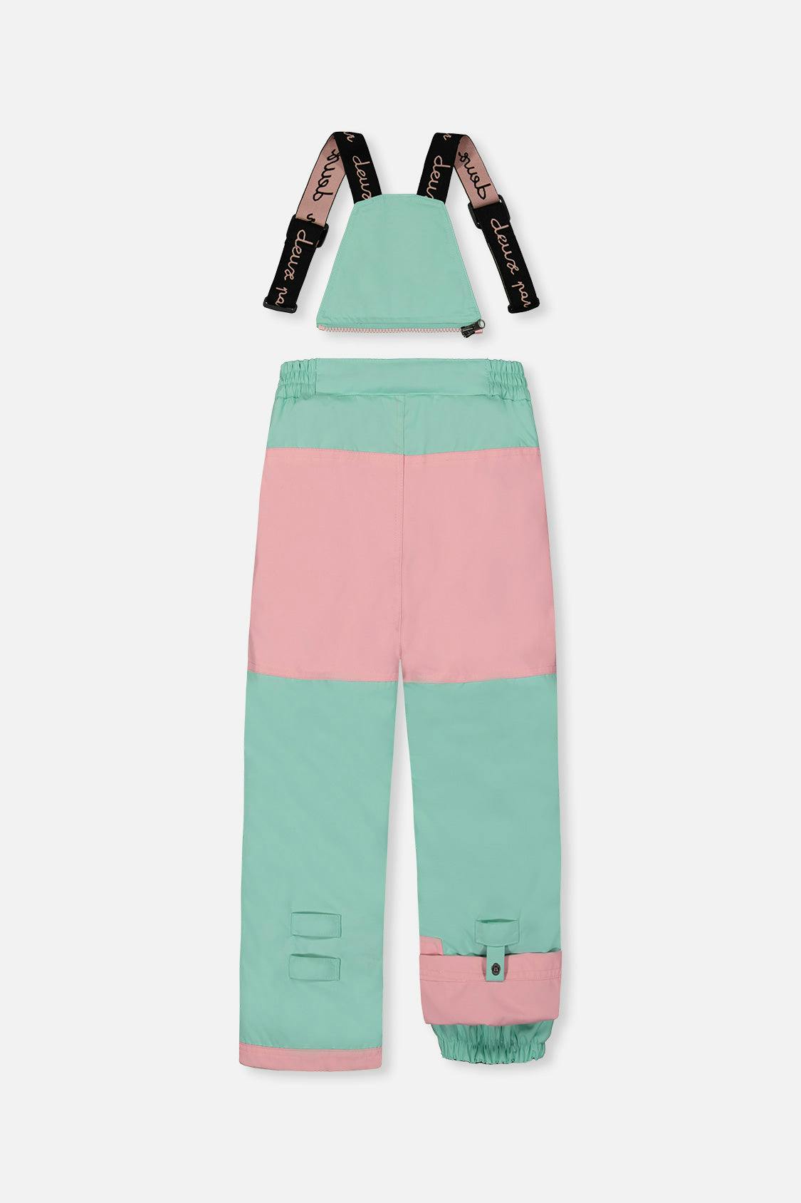 Two Piece Play Snowsuit Multicolored Line Print