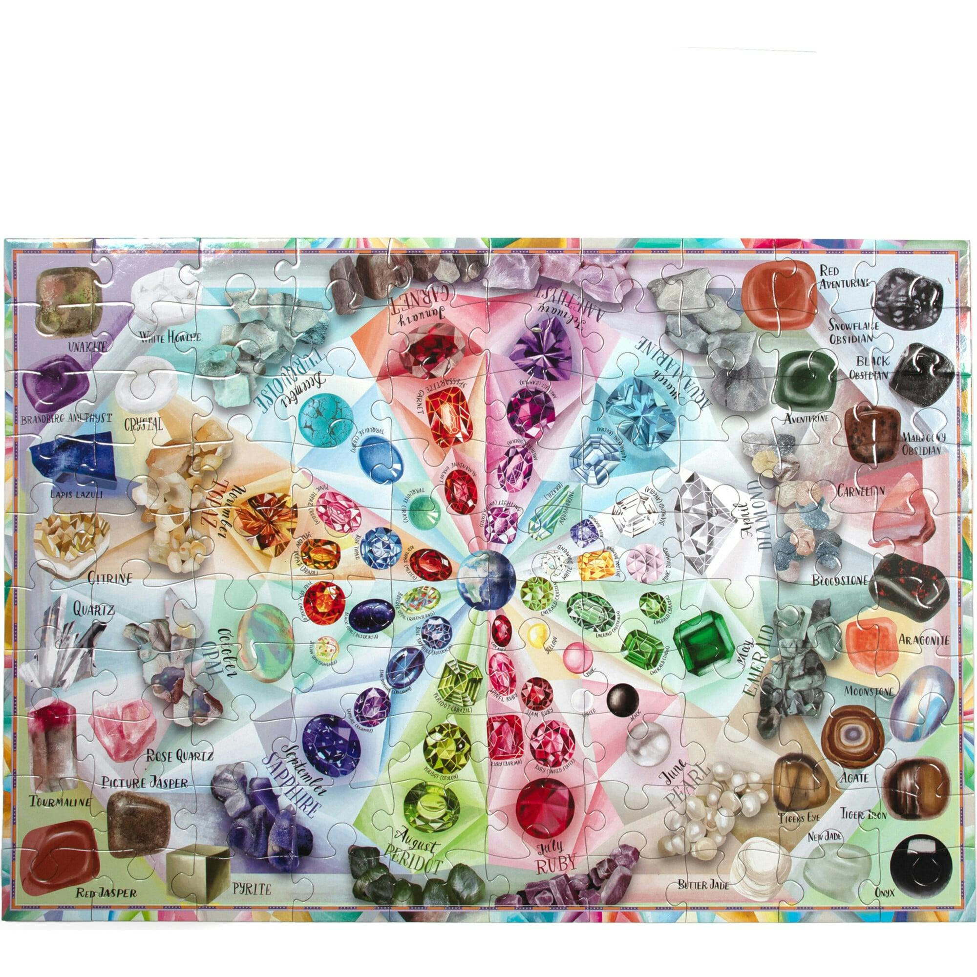 Love Of Crystals & Gems - 100 Piece Puzzle