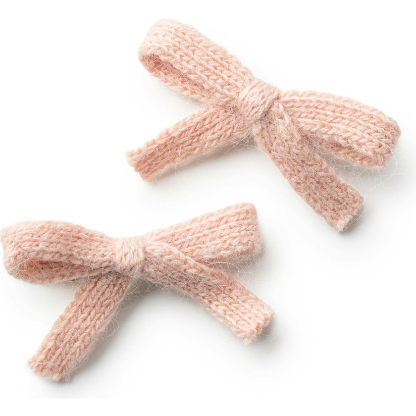 Avery Ribbed Knit Double Clip Set