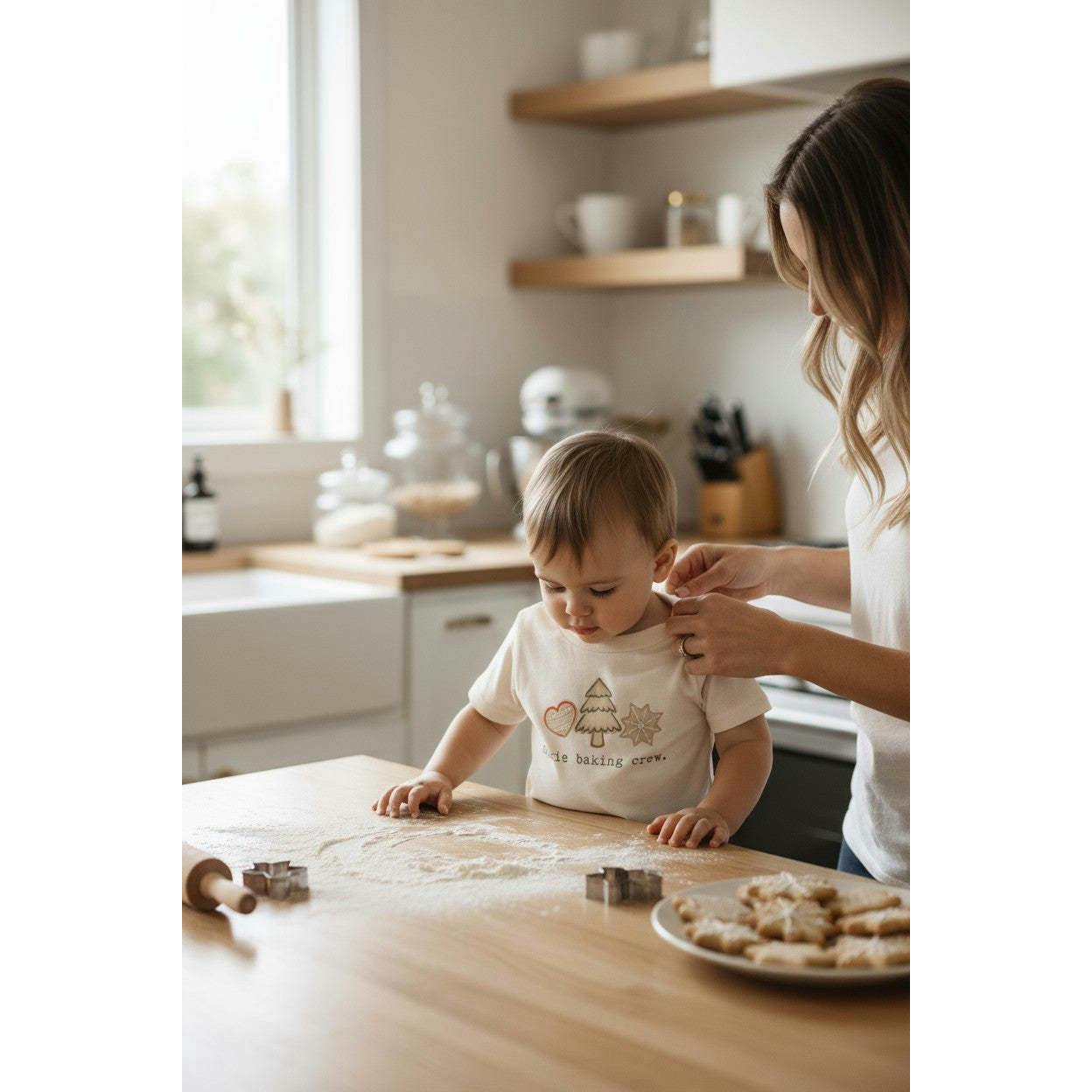 Cookie Baking Crew Organic Kids T-Shirt