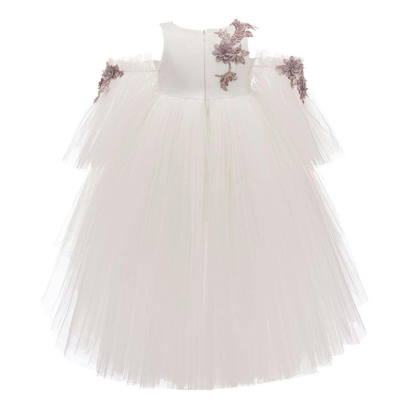 Ivory Cerro Vista Floral Dress