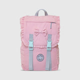 Sleep-N-Pack™ – Little Kid Size | Bows & Ruffles Cotton Candy Pink Corduroy