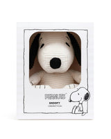 Plush Peanuts Snoopy Corduroy Cream In Giftbox 11"