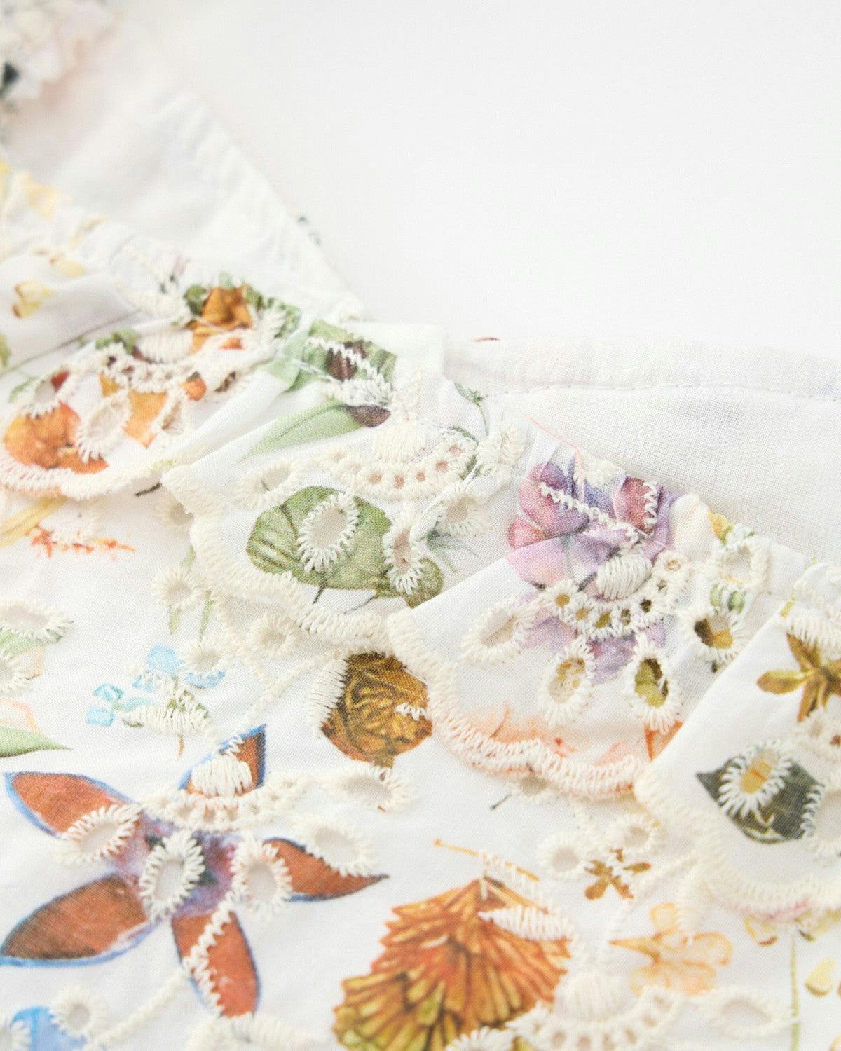 Christina Embroidered Top