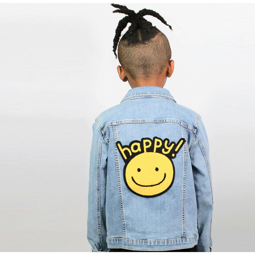 Happy Denim Jacket - Unisex for Boys and Girls