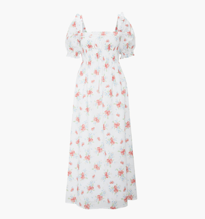 The Scarlett Nap Dress - Sunburst Blossoms