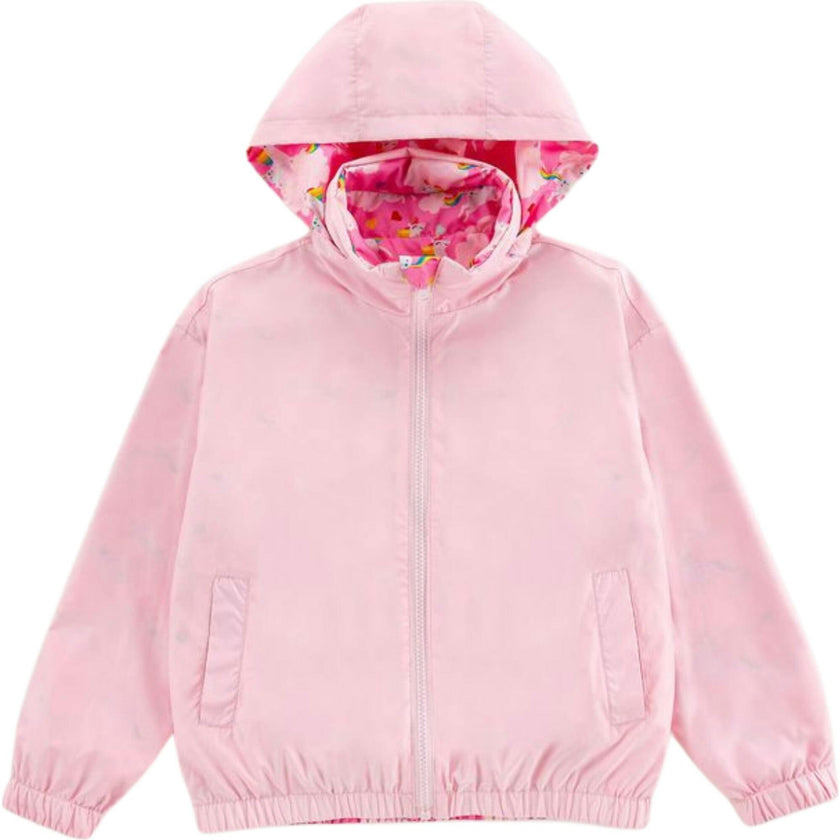 Max Reversible Rain Jacket Windbreaker, Dancing Unicorn