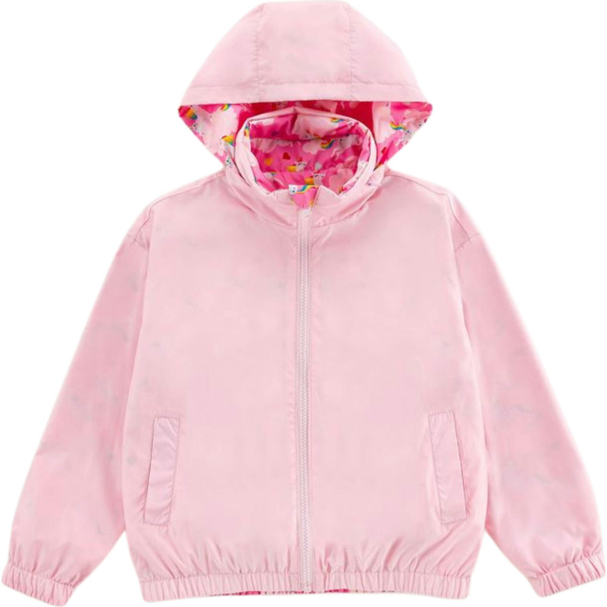 Max Reversible Rain Jacket Windbreaker, Dancing Unicorn