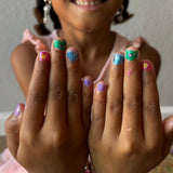 Sofia the First Bundle - Kids Non-toxic Nail Polish & Nail Art Stickers