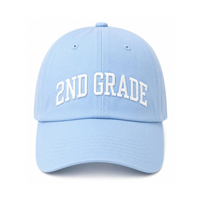 Back-to-School 2nd Grade Baseball Hat