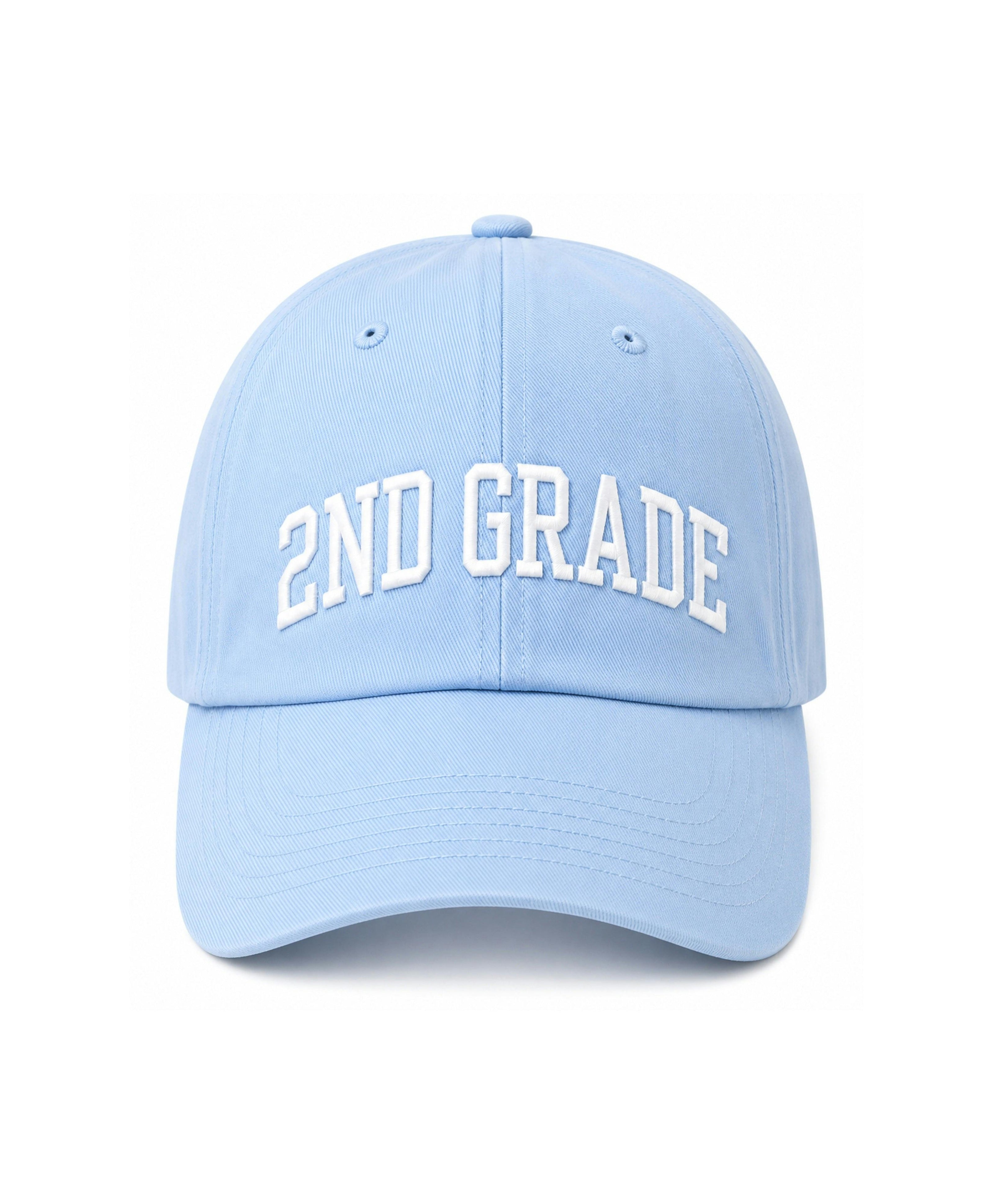 Back-to-School 2nd Grade Baseball Hat