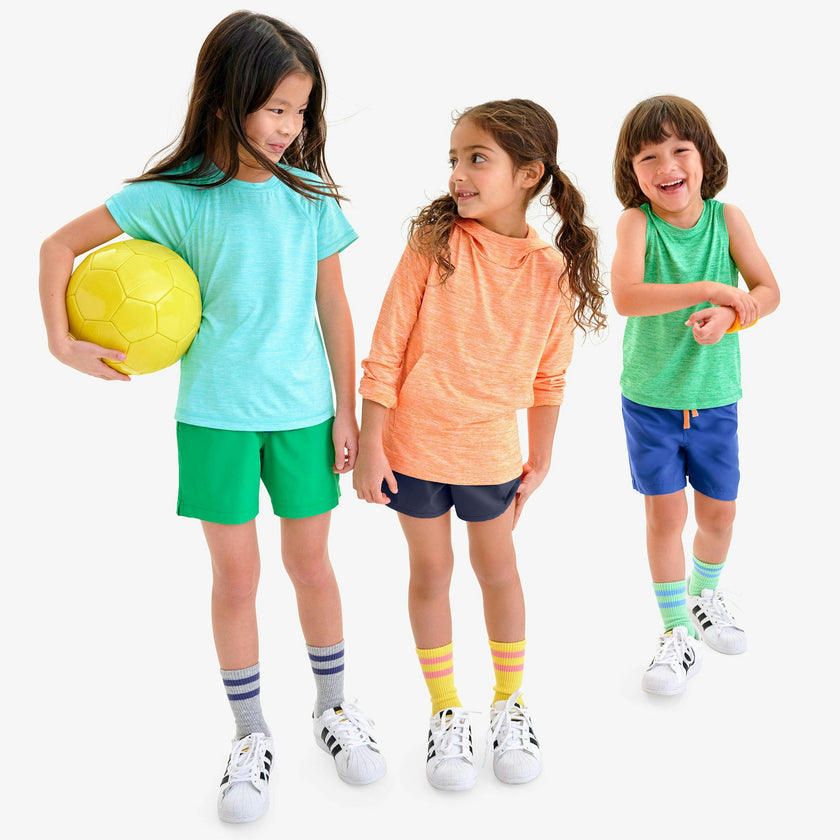 Kids StayCool stretch running short