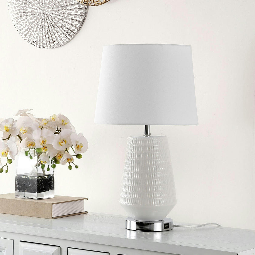 Stark Table Lamp With USB Port
