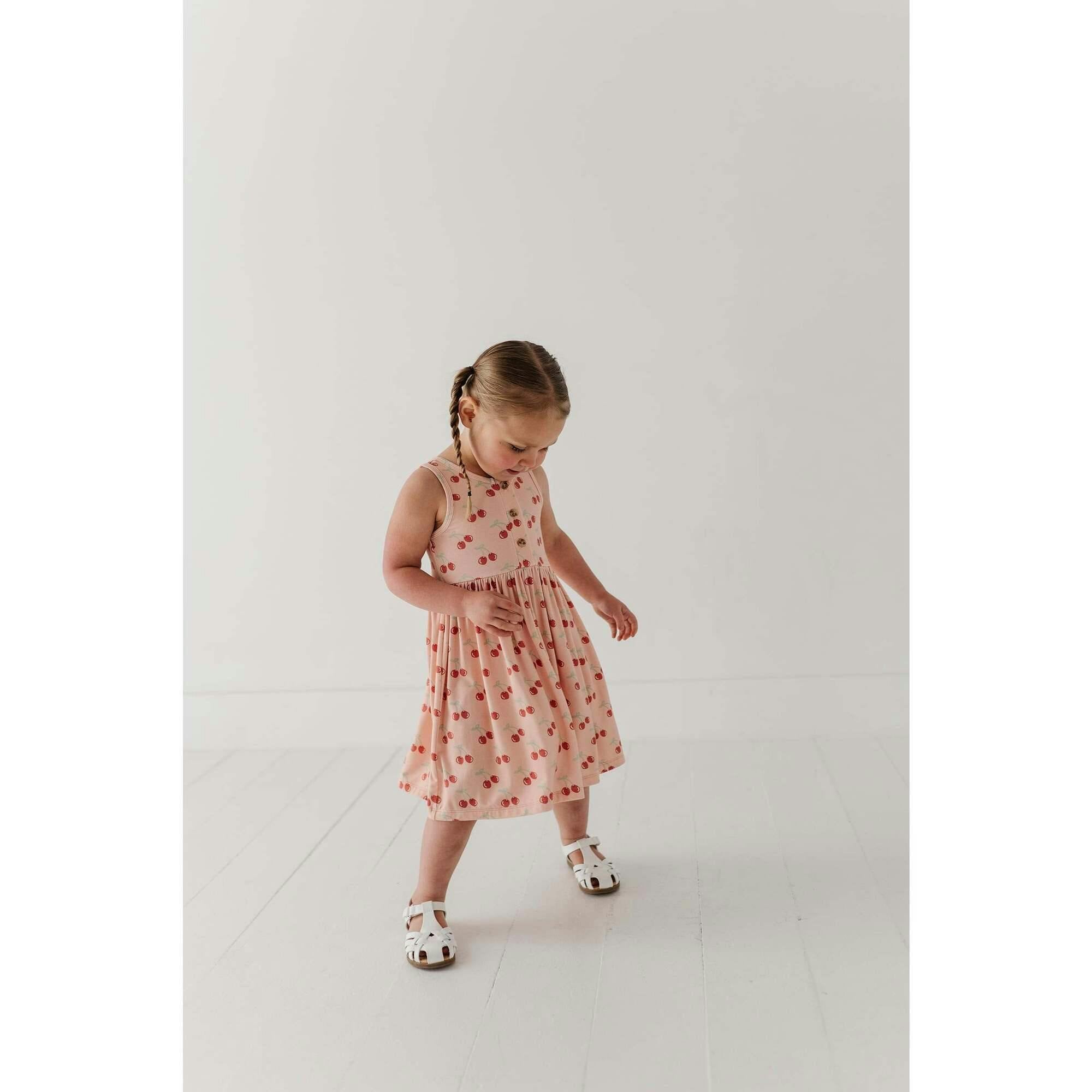 Girl's Henley Tank Dress