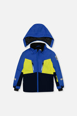 Two Piece Teknik Snowsuit Royal Blue And Yellow