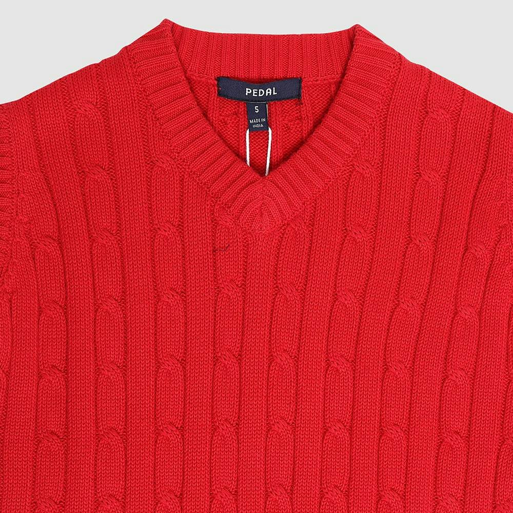 Darby Cable Knit Vest
