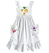 10y Heirloom Handkerchief Dress - Golden Roses