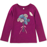 Bouquet Graphic Tee, Purple