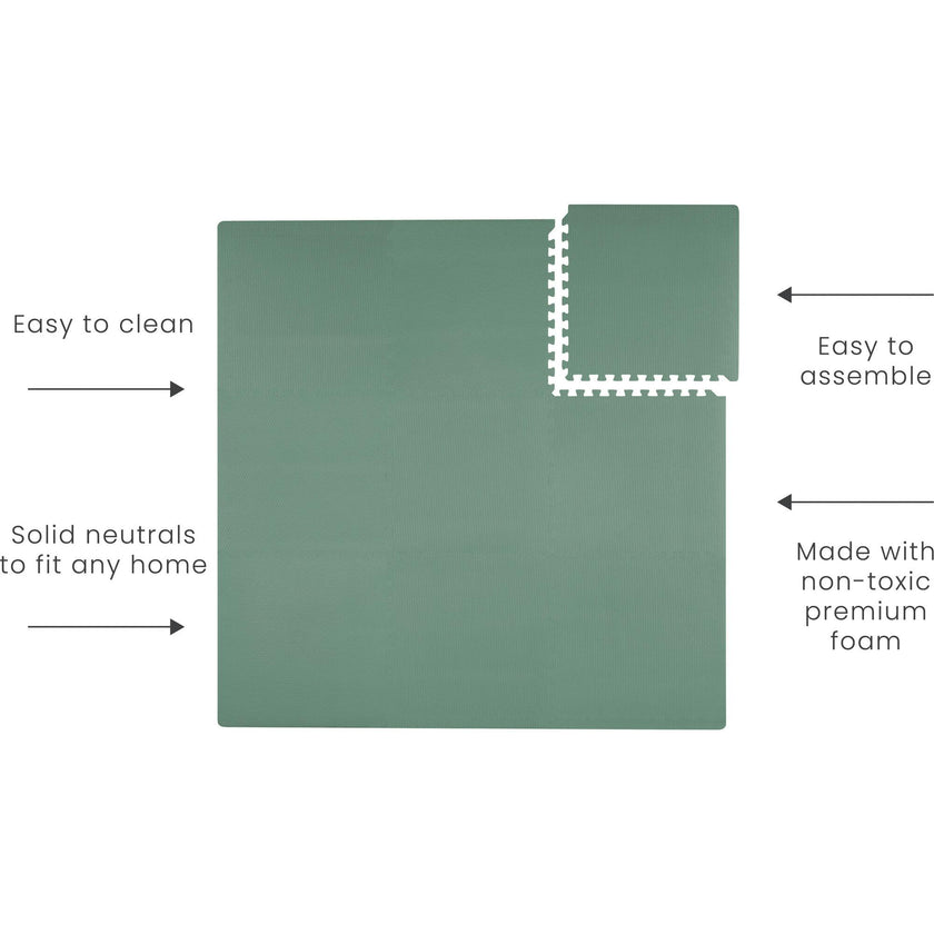 Classic Playmat | Cushioned Foam Puzzle mat for Babies & Toddlers