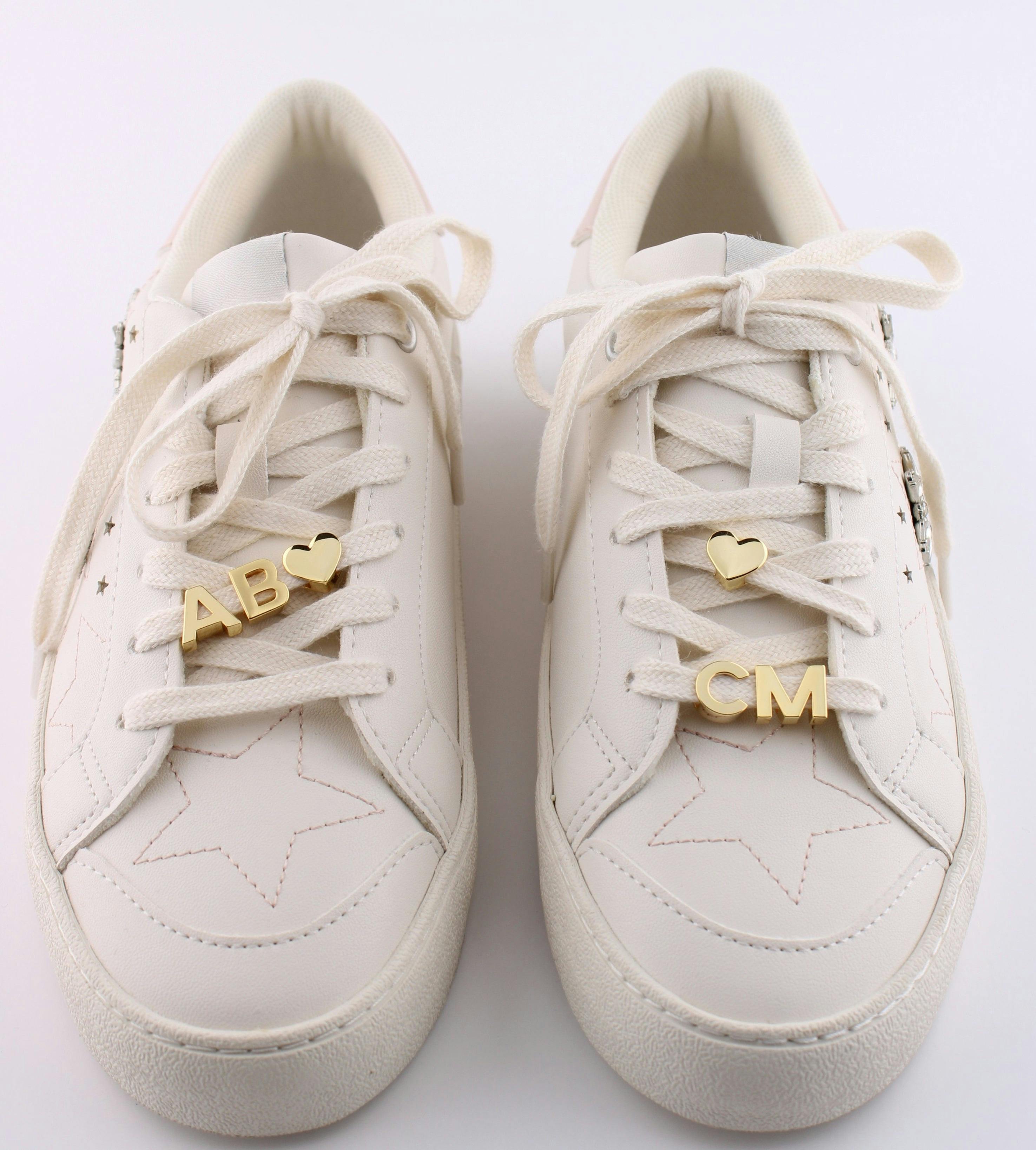 Gold Initial & Heart Bundle Set