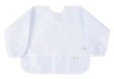 The Cover Everything Bib in Light Blue Stripe