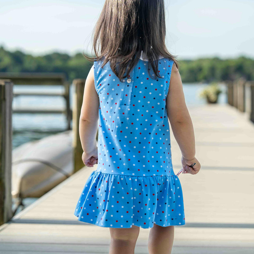 Printed Knit Dress With Flowers