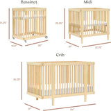 Pogo 8-In-1 Convertible Crib With All-Stages Conversion Kits