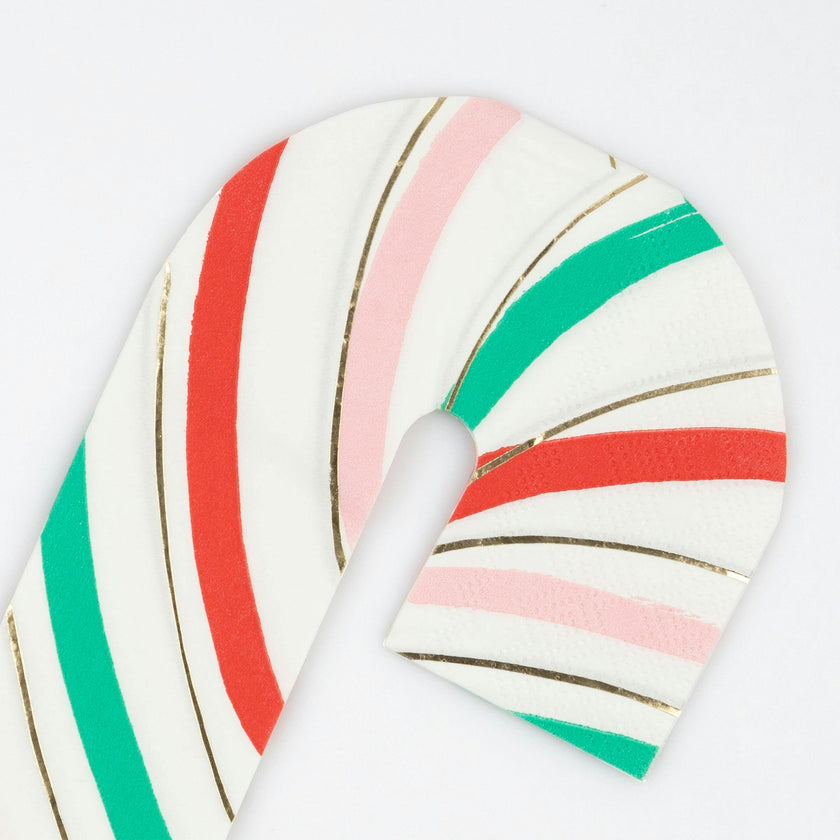 Candy Cane Napkin