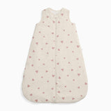 Hearts Ribbed Front Opening Sleep Sack 1.5 TOG