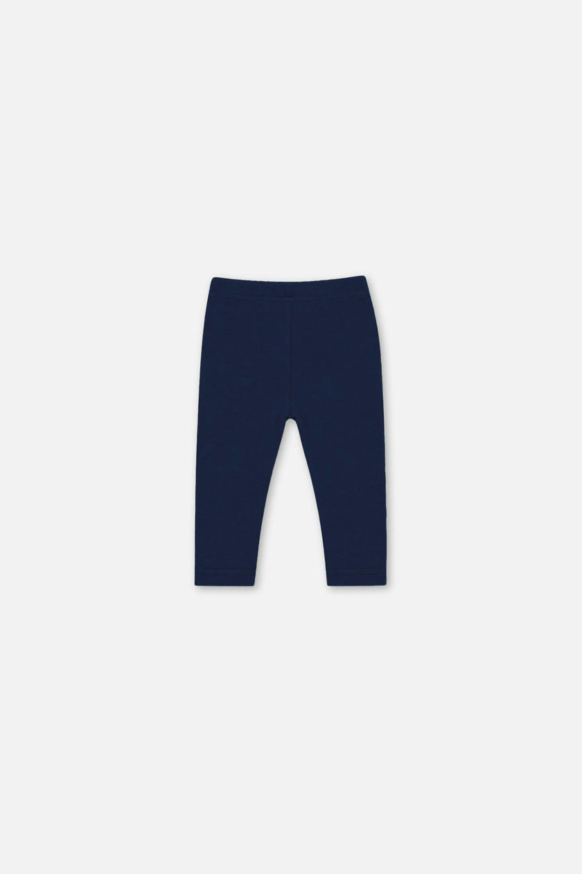 Baby Rib Leggings Dark Blue