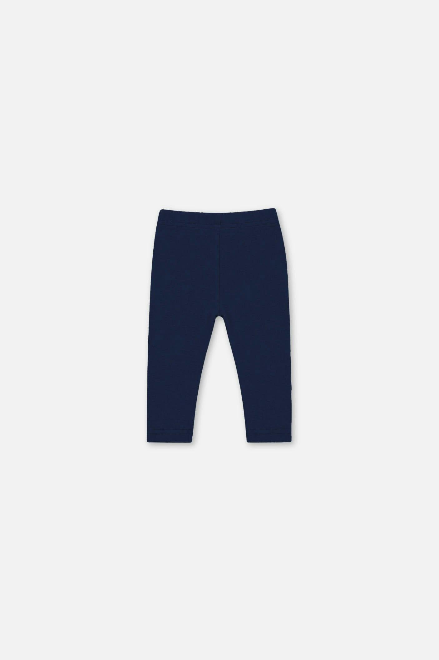 Baby Rib Leggings Dark Blue