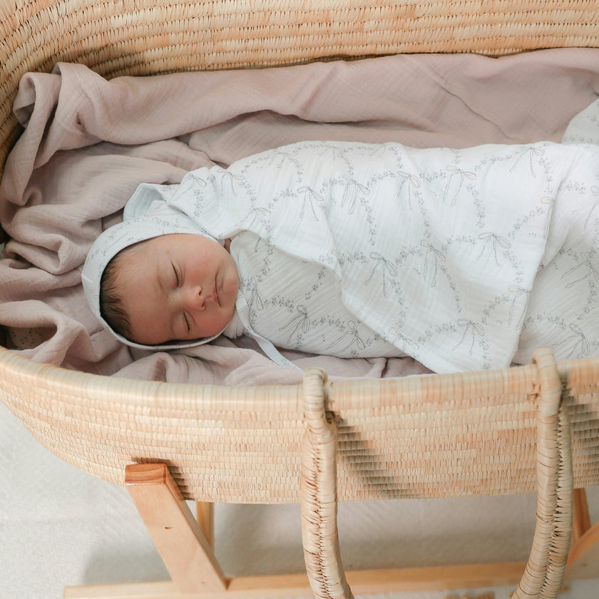 Bow Print Onesie Primrose