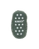 Sherpa Olive Snap Bootie