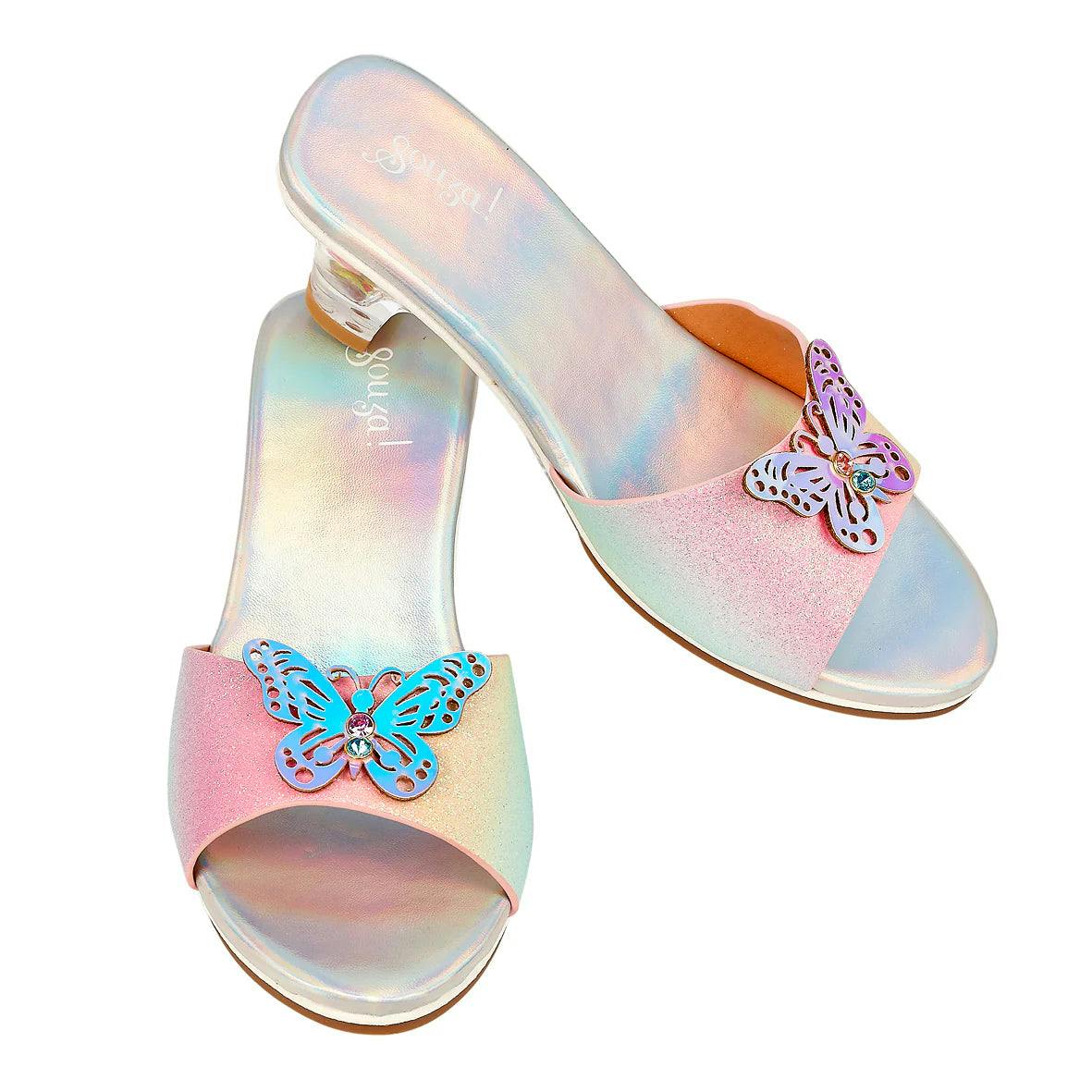 Slipper High-heel Ophelie(Rainbow Butterfly) Costume Accessory for Kids