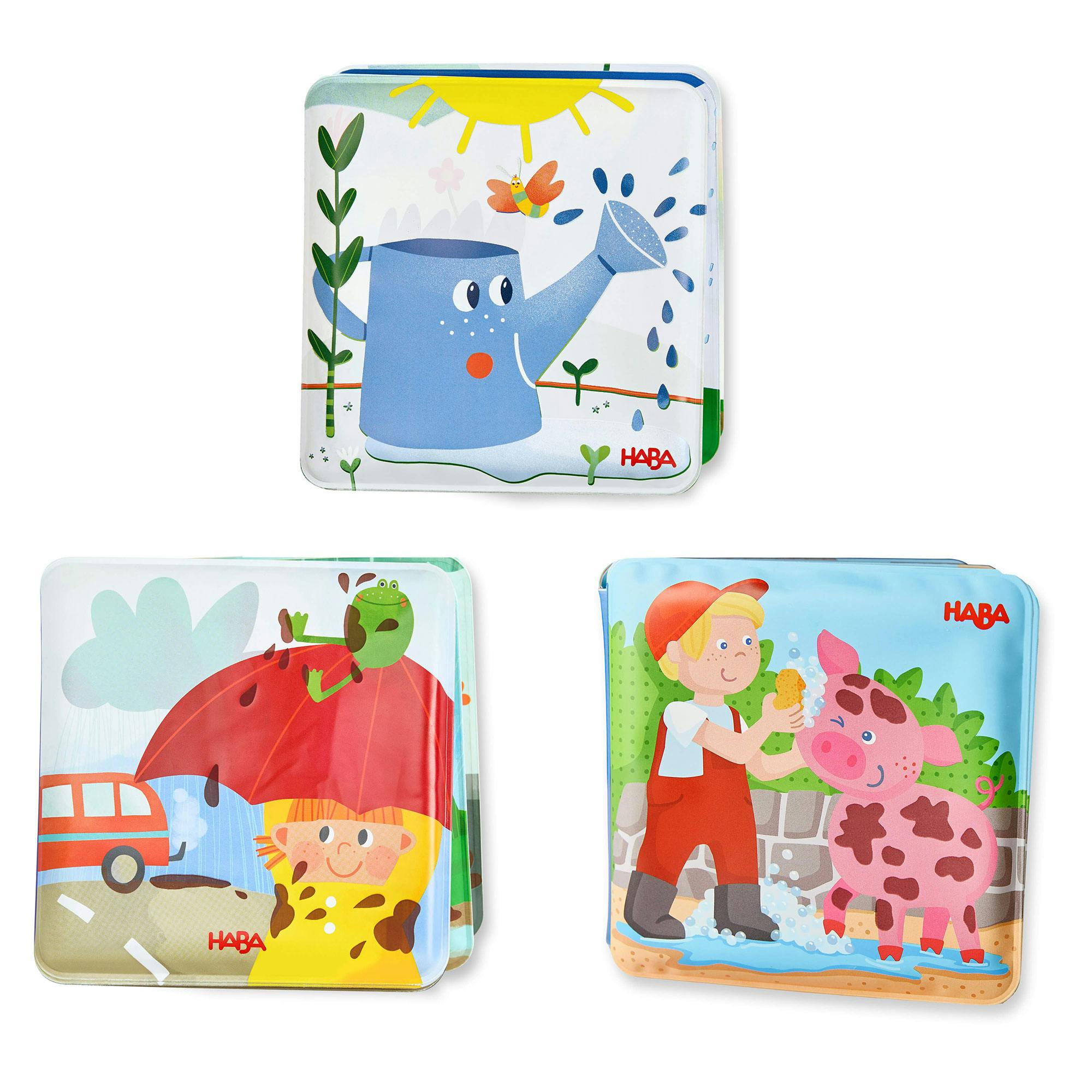 Toddler Bath Book Bundle - Set of 3 Magic Color Changing Bath Books
