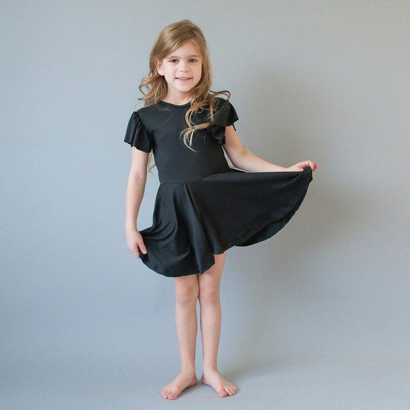 Cap Sleeve Twirl Dress