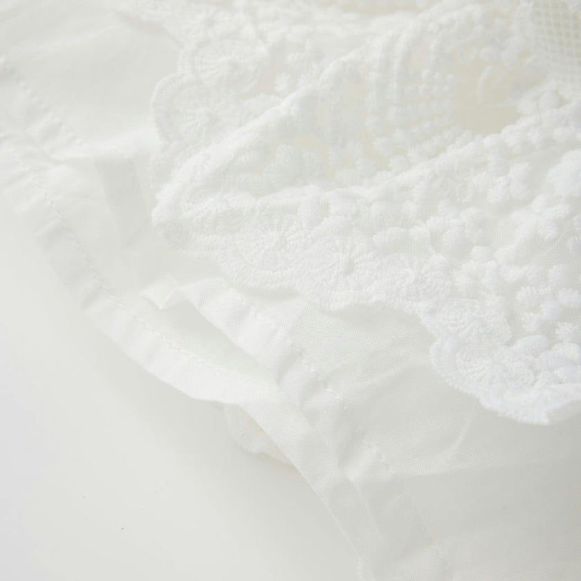 Paloma Lace Frill Maxi Dress