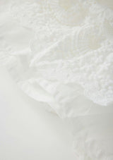 Paloma Lace Frill Maxi Dress