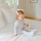 Lucy Girls' Romper - Garden Soiree