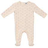 Stripped Dotted Heart and Star Onesie